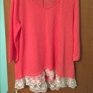 XL Arizona Jean co three quarter sleeved top