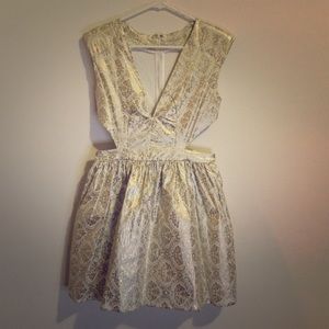 Party dress with side cut outs!
