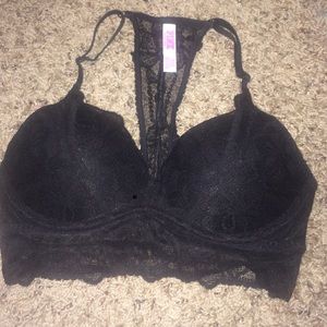 NEVER WORN SEXY BLACK PUSH-UP BRALETTE FROM PINK