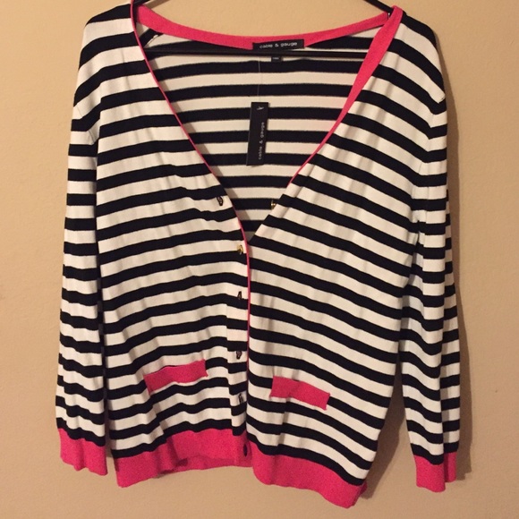 Striped cardigan