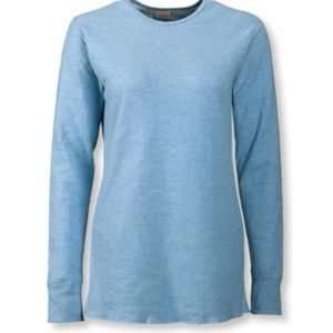LL Bean Double Layer Crewneck Shirt