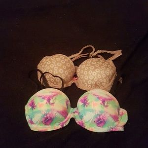 Pink 32b bras