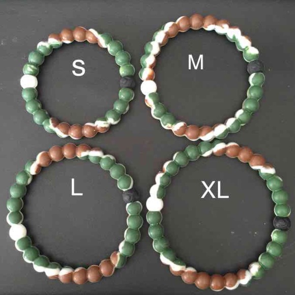 Camouflage silicon bangle