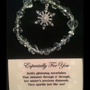 Snowflake bracelet