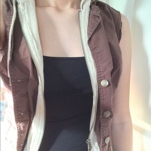 Brown vest