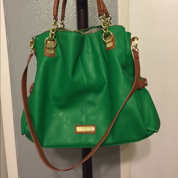Steve Madden green tote