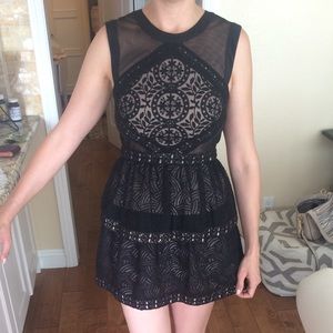 BCBG Joselyn dress black