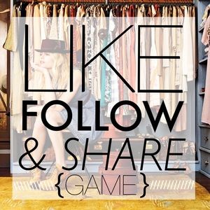 🎊 LIKE FOLLOW & SHARE GAME 🎊