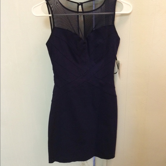 Mesh bodycon dress - Picture 1 of 4