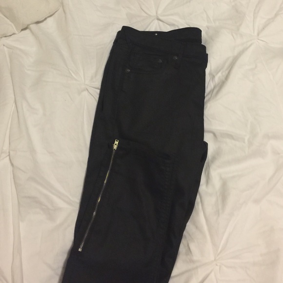 Skinny low waisted ankle