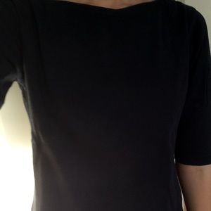 Dark blue 3/4 sleeve top