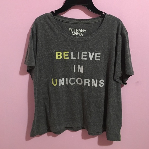 BElieve in Unicorns Crop Top