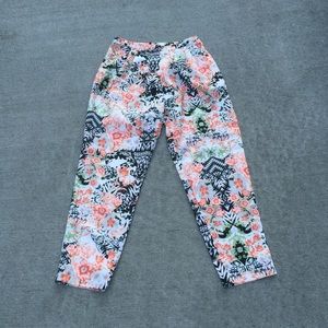 Flower Print ASOS pants Size 4