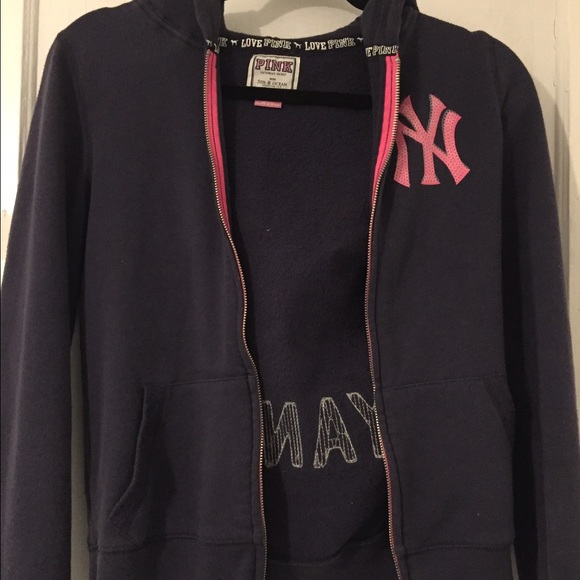 PINK Victoria's Secret Sweaters - PINK Yankees Sweater