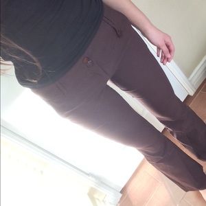 Brown slacks