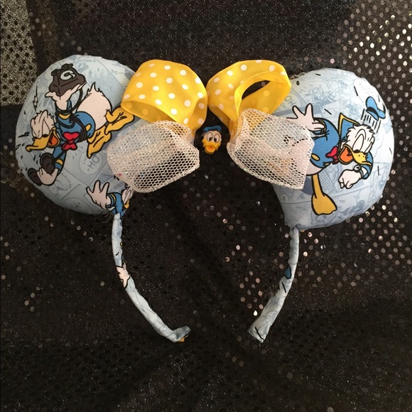 Donald Duck custom mouse ears