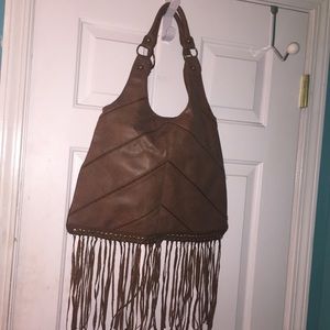 Brown boho bag