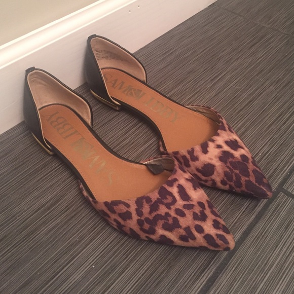 Sam & Libby pointed cheetah flats
