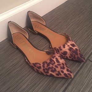 Sam & Libby pointed cheetah flats