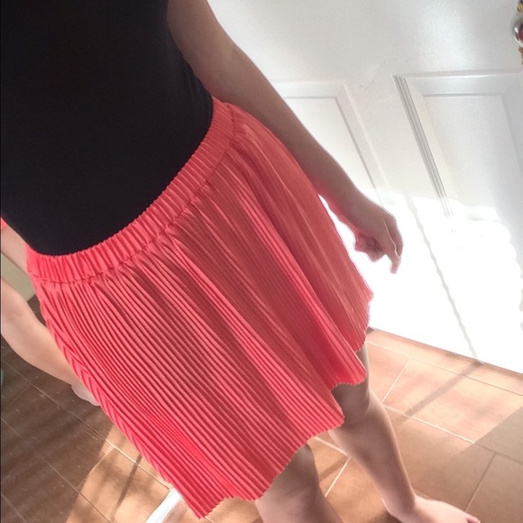 Pink skirt