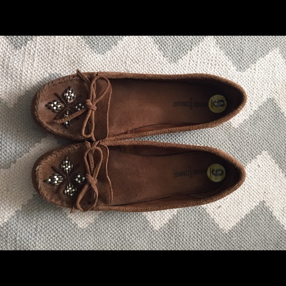 Minnetonka Embellished Moccasins