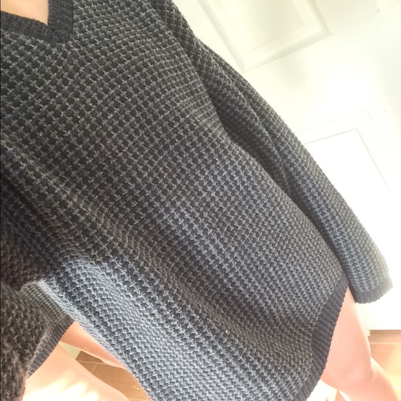 Oversized grey sweater