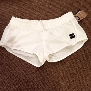 New White Hurley shorts