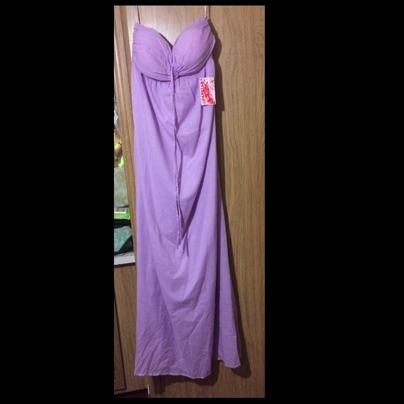 Purple long dress - Picture 1 of 4