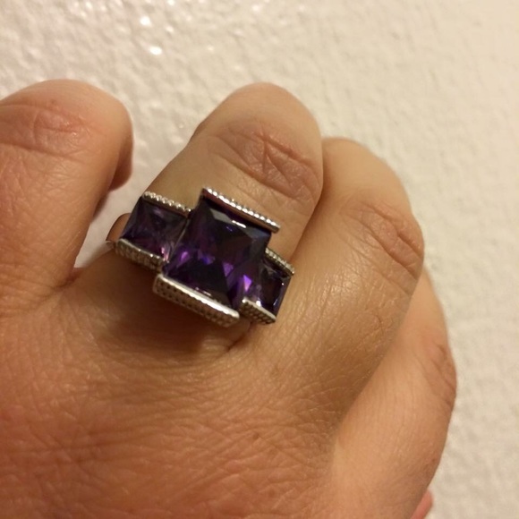 925 sterling silver plated ring - Picture 2 of 4