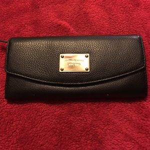 Michael Kors Black Leather Wallet