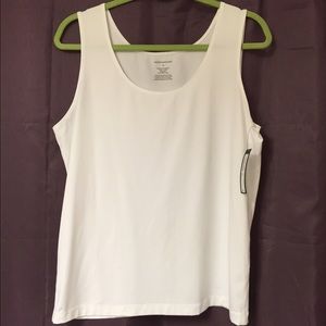 Women's Worthington white tank