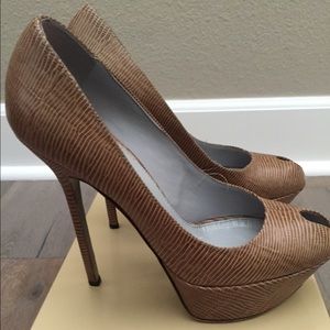 Sergio Rossi Cachet Open Toe Pumps