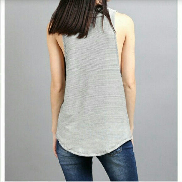 Have U Loved U Today Gold Foil Graphic Muscle Tee - Picture 4 of 4