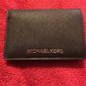 Michael Kors Black Leather Wallet