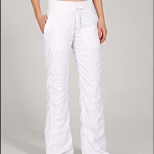Lululemon white studio pants