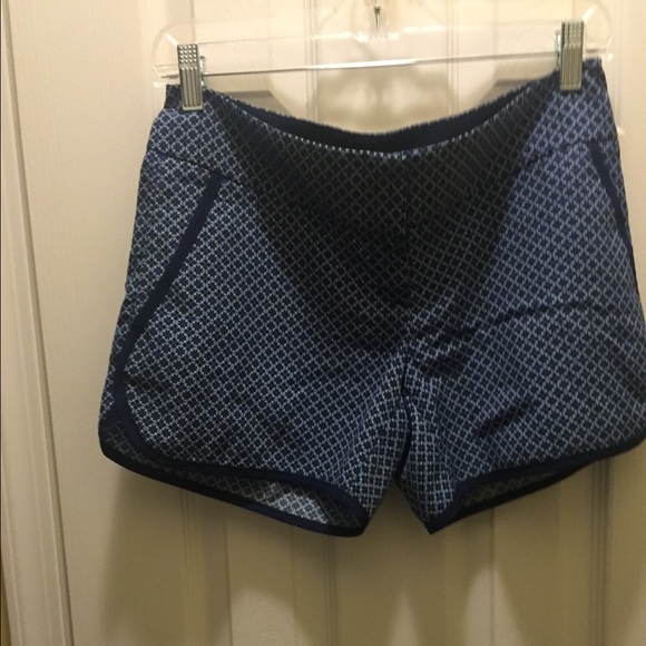 The Limited, navy blue dressy shorts.