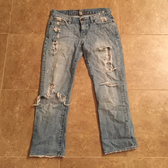 Abercrombie and Fitch boyfriend capris