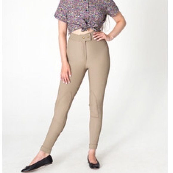 AA taupe riding pant