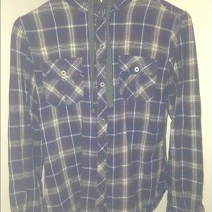 Hooded flannel