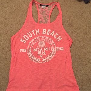 Pink tank