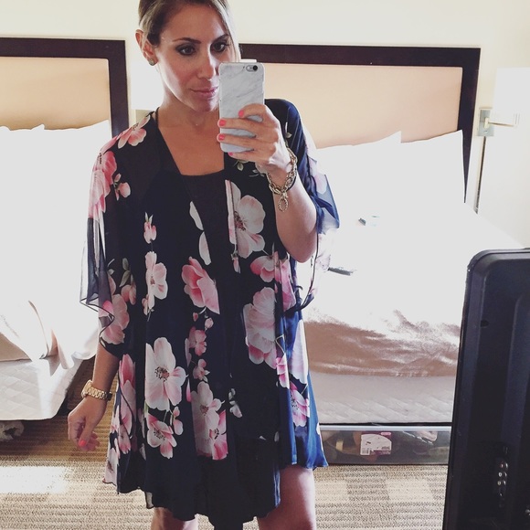Floral kimono