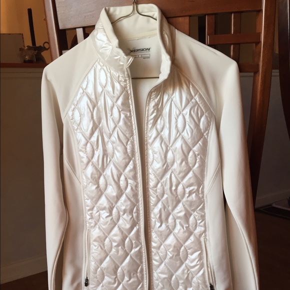 White Athletic Jacket - Picture 3 of 4