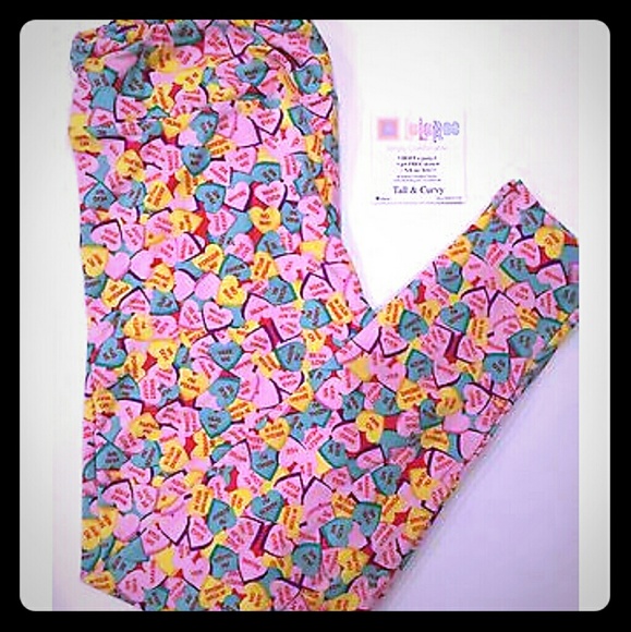LuLaRoe Valentine's Day Leggings