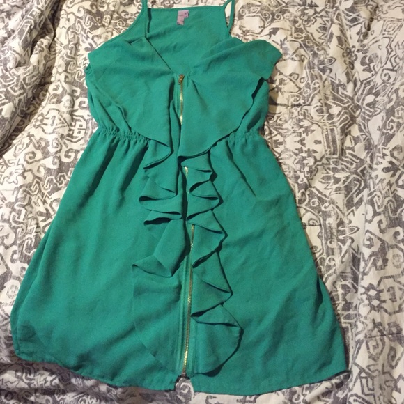 Green dress