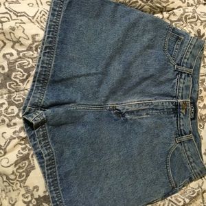 High-waisted shorts
