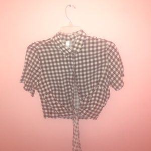 Checkered Button-up shirt