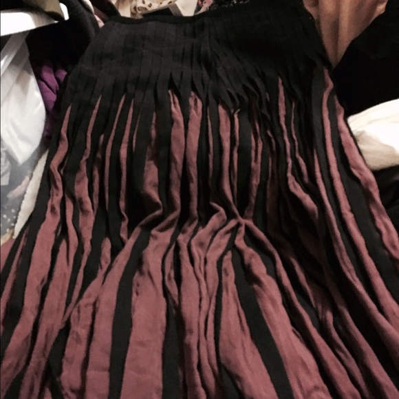 Free People FP One Ribbon Rows Maxi Skirt, Sz 2 - Picture 2 of 3