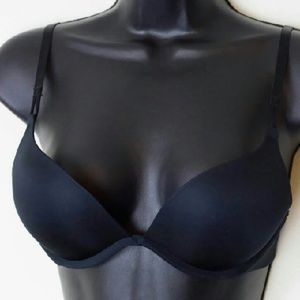 Soma Intimates Size 32b Black Push Up Bra