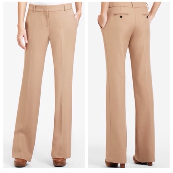 ‼️LAST CHANCE‼️ BCBG MAX AZRIA TAN TROUSERS - Picture 1 of 6