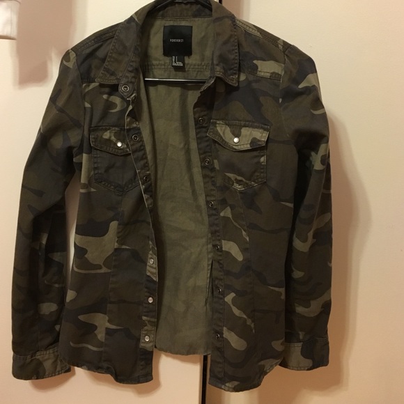 army button up shirt